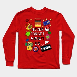 90s nostalgia Long Sleeve T-Shirt